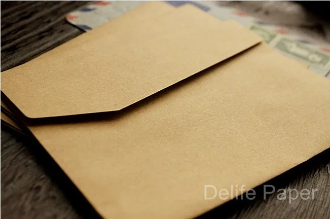 50 шт / комплект 160 * 110мм старинные конверт/бумага/конверты бумажные/конверты для писем хранения крафт мини небольшие конверты