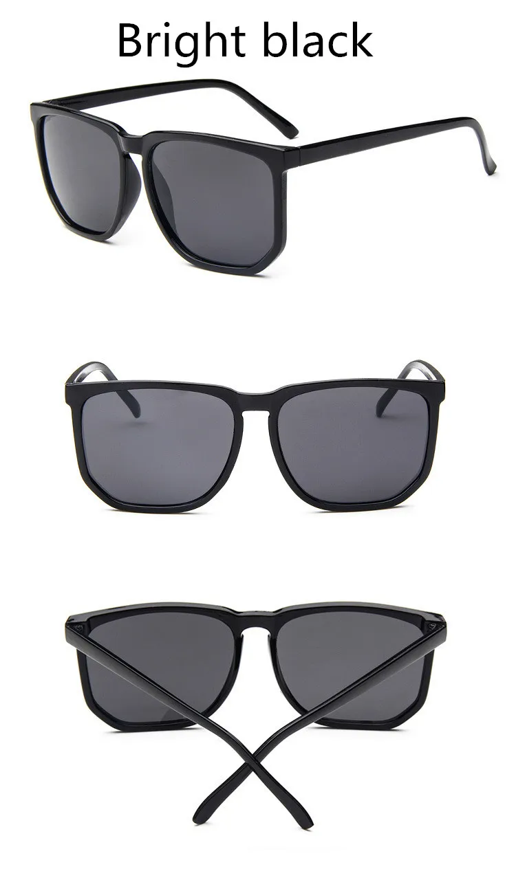 ASOUZ 2018 new stylish round ladies sunglasses retro cat eyes classic men's brand UV400 glasses big frame driving sunglasses (1)