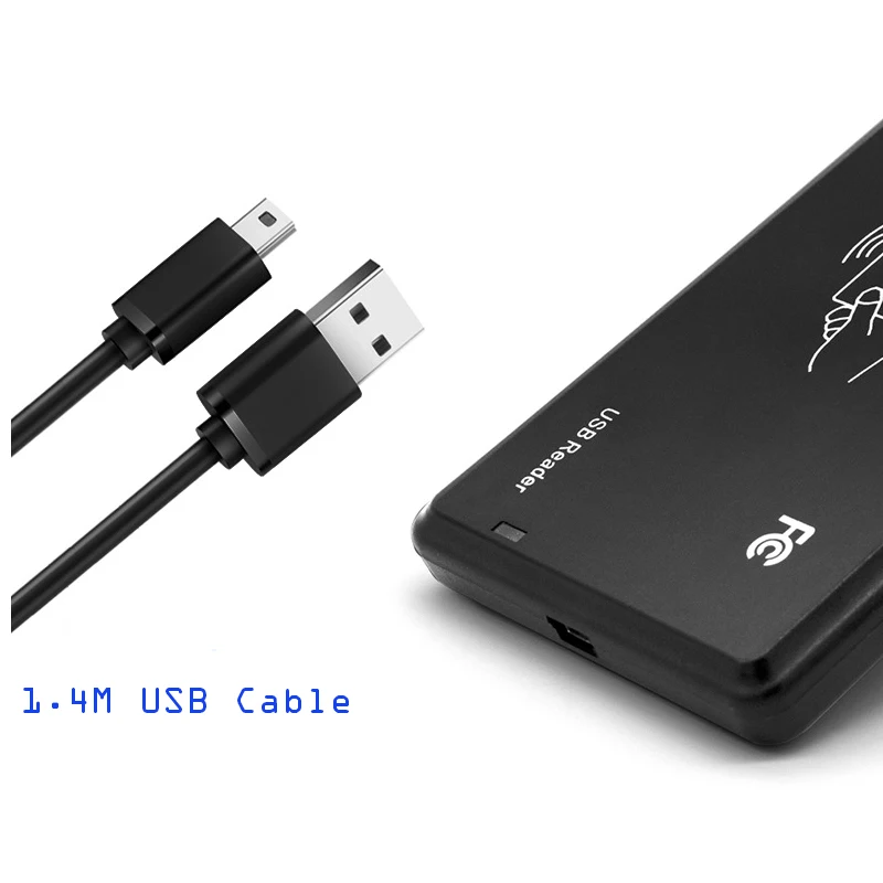 RFID считыватель EM4100 USB близость Сенсор считыватель смарт-карт без привода запуска устройства EM ID USB для доступа Управление