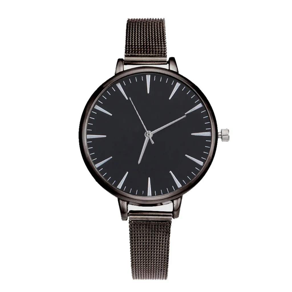 Женские часы reloj mujer Часы kol saati повседневные из сплава с сетчатым ремешком Geneva