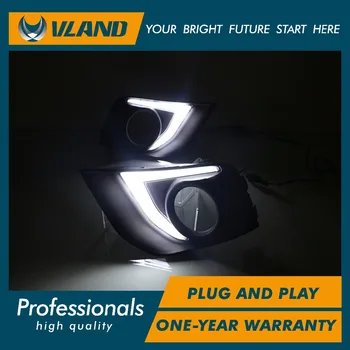 

VLAND factory for Car fog lamp for ASX for Outlander LED daytime running light 2016 2017 for ASX DRL