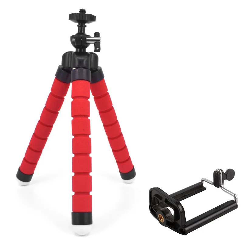 Гибкий мини штатив Gorillapod Octopus для iPhone, samsung, Xiaomi, huawei, zte, держатель для камеры Gopro - Цвет: RED-Tripod-2O