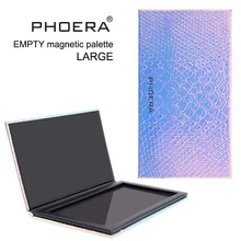 PHOERA Lidschatten Magnetische Anziehung Lagerung Box Fall Make-Up Pallete Lidschatten Leere Magnetische Palette Glitter Muster TSLM1(China)
