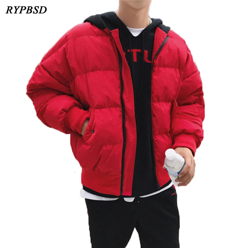 Baseball Jacket Men New Plus Hooded Coat Down Coats Men Casual Fashion