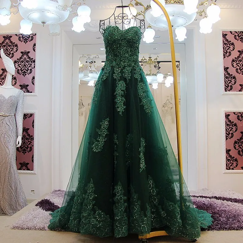 vestido longo de formatura verde