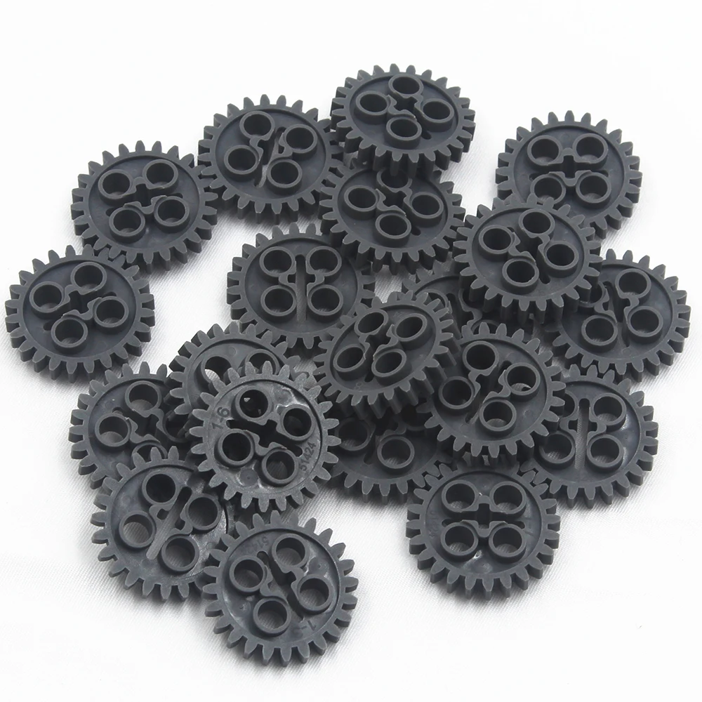 Self-Locking Bricks free creation of toy Technic GEAR WHEEL Z24 20Pcs compatible with Lego WY