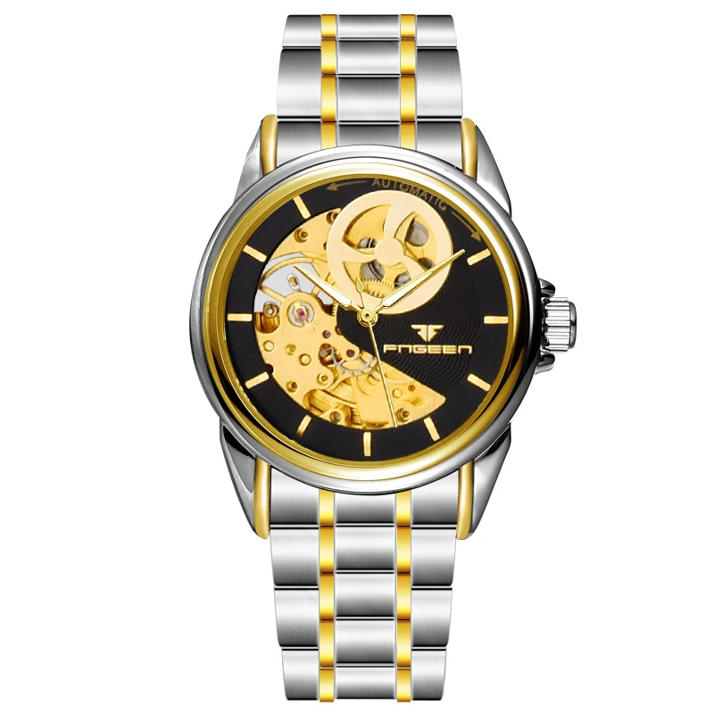 FNGEEN Luxury High Quality Men's Wrist Watches Automatic Mechanical