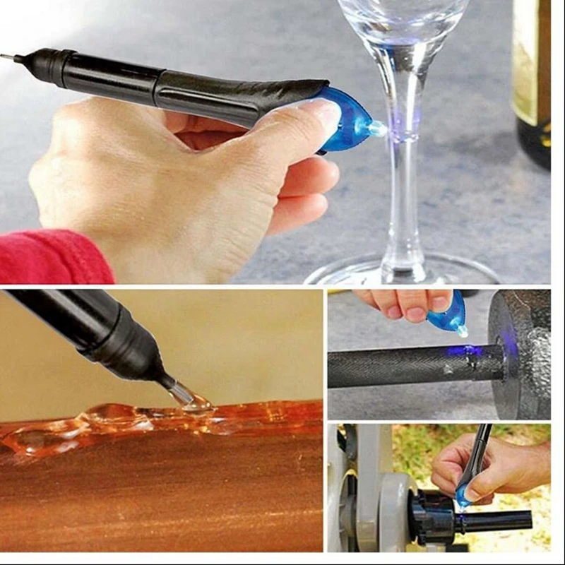 5second fix5 seconds UV quick drying glue UV light repair tool with