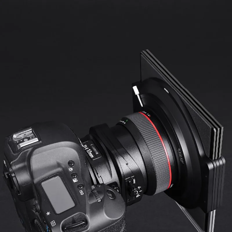 НИСИ 150 мм держатель фильтра Профессиональный квадратный фильтр авиационный алюминий Быстрый реалистичный квадратный держатель для объектива Canon TS-E-17mm