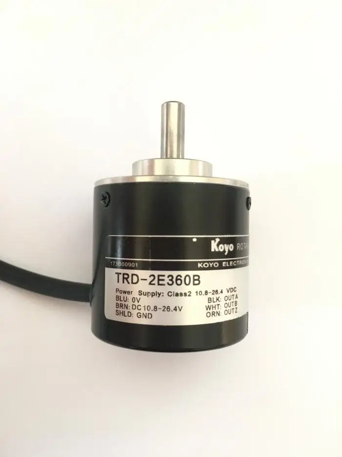 

TRD-2E360B rotary encoder solid axis 6mm 360 line