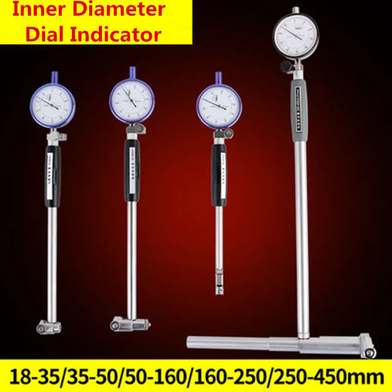 Циферблат диаметр отверстия измерительный прибор внутренний диаметр шкала цилиндр объем метр циферблат индикатор микрометр 50-160 мм