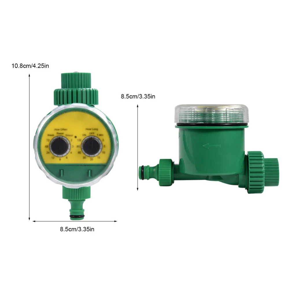 Многофункциональный два набора автоматический электронный таймер подачи воды полива сада Системы высокого качества спринклерной контроллер