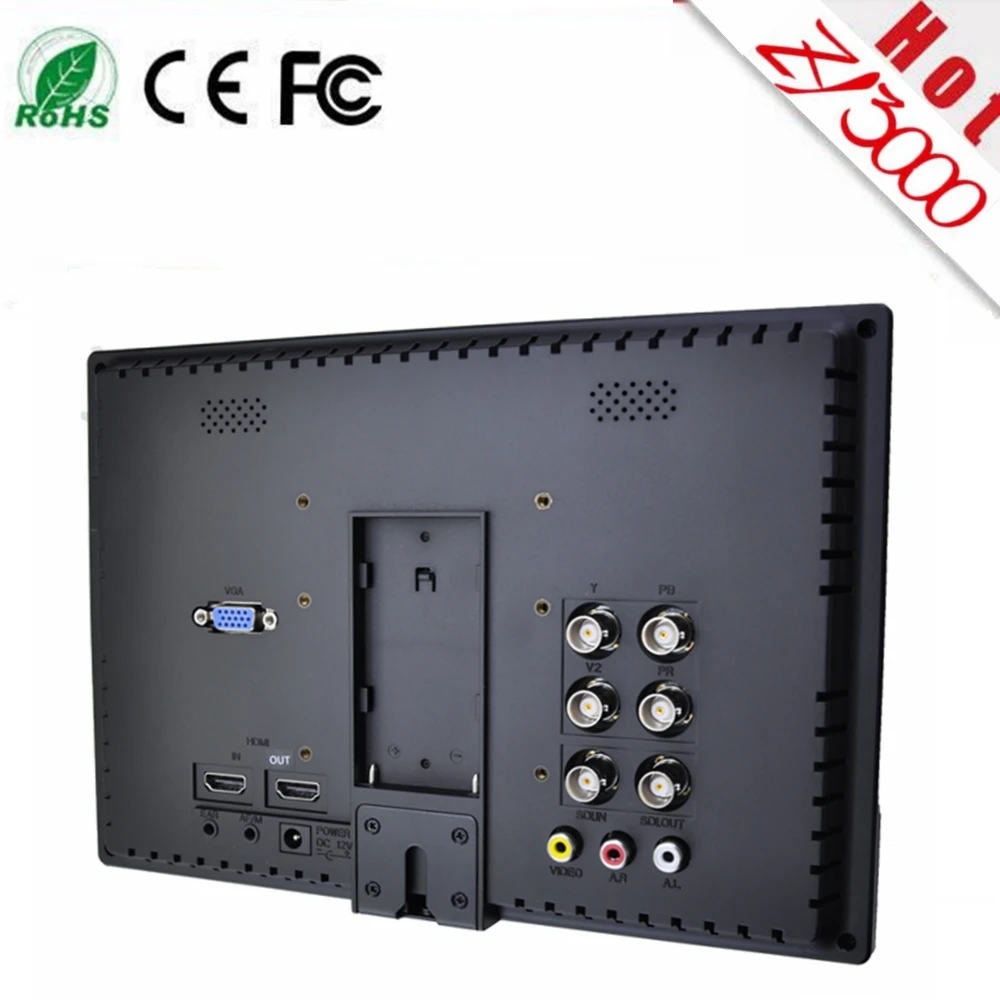 Новый 7 &quotPro Broadcast с HD HDMI SDI входом 1280*800 IPS полевой hd монитор пиковый фильтр 5D II