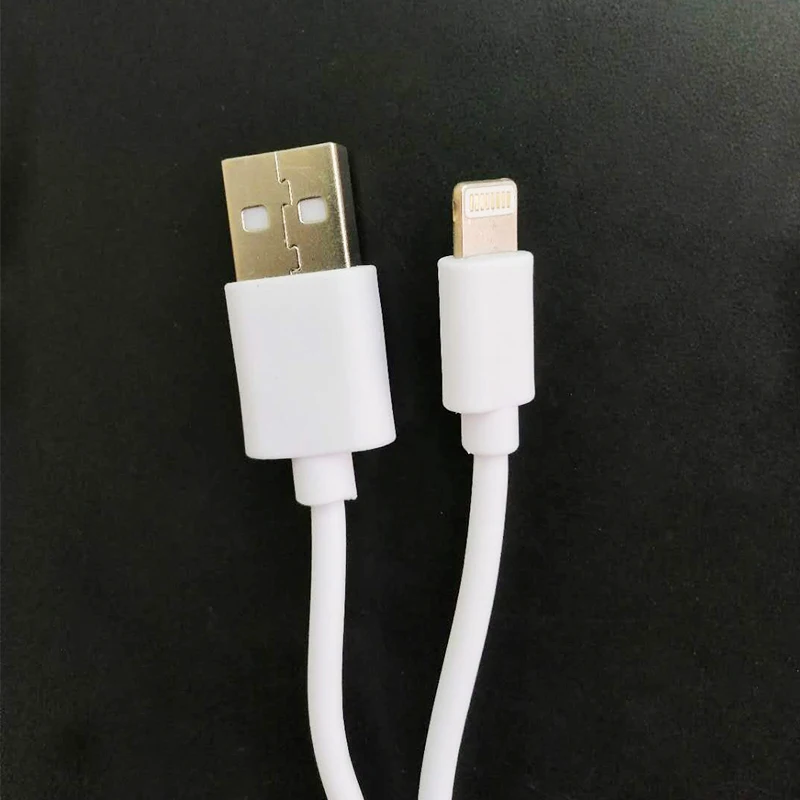 1 м USB кабель для Iphone 8 7 6s plus X Ipad зарядный с подсветкой синхронизировать мобильный