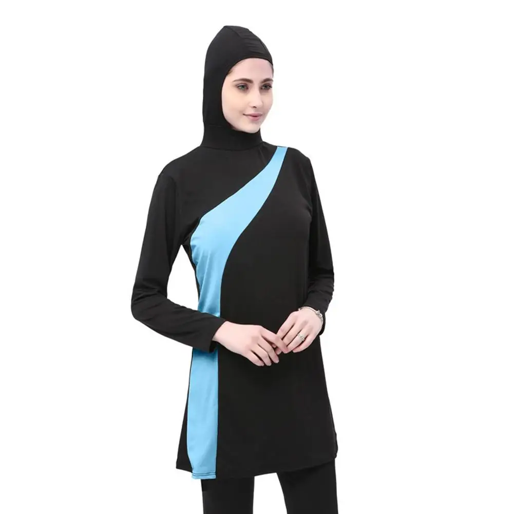 Swimsuit Women 2018 Simple Swimsuit Fused Bathing Suit Two-piece Set New Women's Arab Swimsuit Muslim Swimsuit Swimsuit Women 2018 Simple Swimsuit Fused Bathing Suit Two-piece Set New Women's Arab Swimsuit Muslim Swimsuit