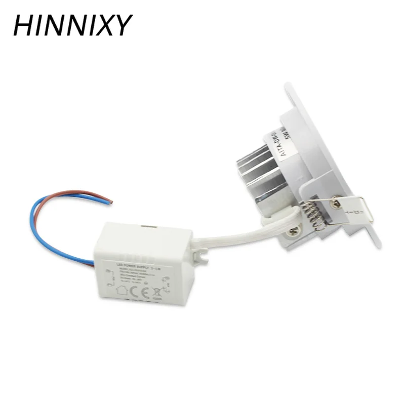 Hinnixy LED Встраиваемые COB потолочные светильники круглый потолочный Точечный