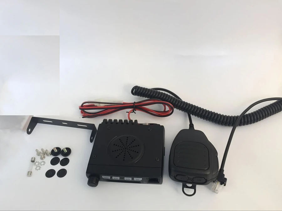 BAOFENG Baojie BJ-218 Mini MobileRadioTransceiver25W Dual Band VHFUHFCarradio (1)