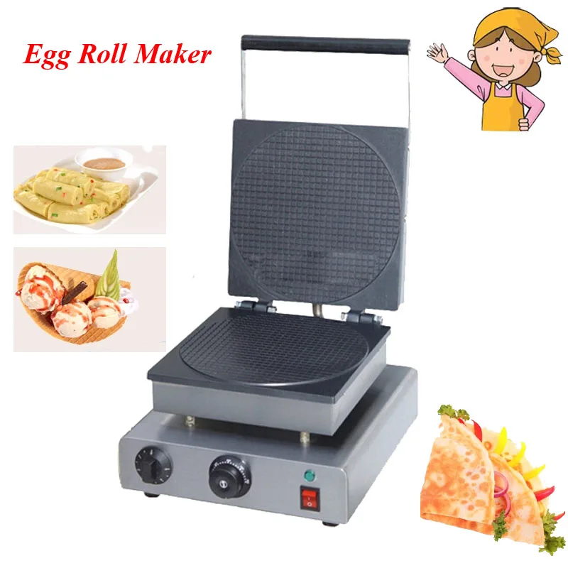 1pc Electric Waffle Maker Commercial Ice Cream Cone Machine Cone Egg