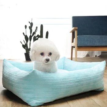 

Pet Bed For Dogs Soft Cats Lounger For Pet Dog Bed Puppy Mat Kennel Durable Bench Chihuahua Teddy Luxury Pets Nest Bedding