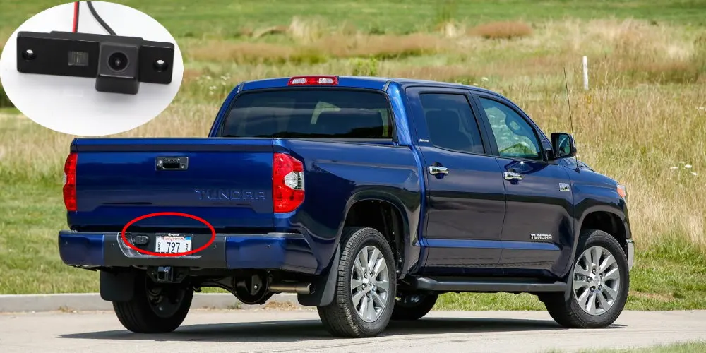 Liandlee Car Backup Parking Camera For Toyota Tundra 2000~2007~2017 Rear View Rearview Reverse Camera  Integrated SONY CCD HD 