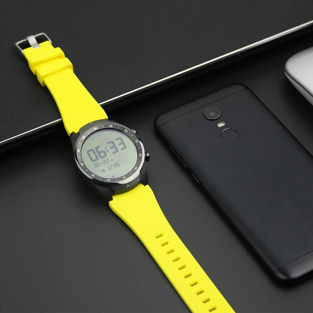 

SIKAI New Original Colorful 22mm Sillicone Bracelet for Samsung Gear S3 Comfy Washable band for Huami 2 HOT SALE Watch Straps