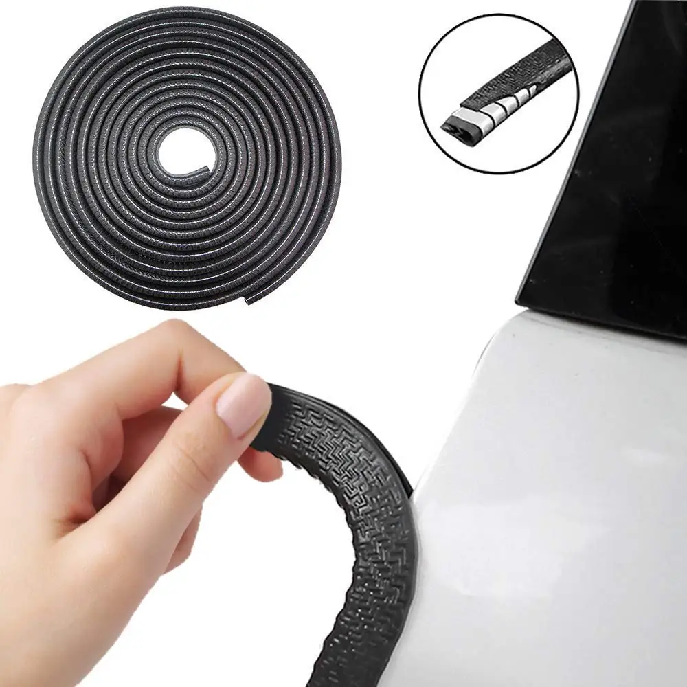 

32Ft( 10M) Car Door Edge Guards U Shape Edge Trim Rubber Seal Protector Car Protection Door Edge Fit for Most Car