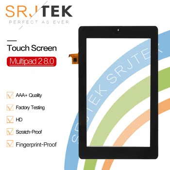 

SRJTEK 8" for Prestigio Multipad 2 8.0 PMP7280C DUO 3G Touch Screen Digitizer Glass Sensor Panel Touchscreen Replacement Parts