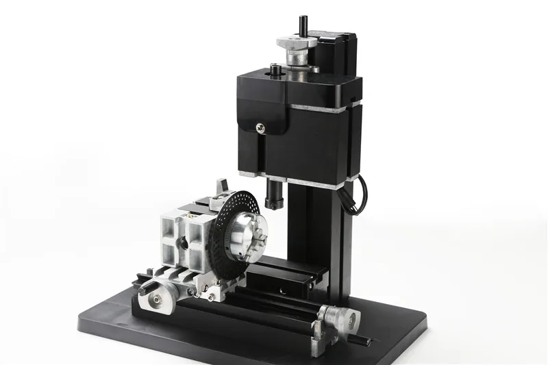 

60W Mini Metal Gear Milling Machine 60W,12000rpm Big power vertical mill machine TZ10002MZ, best gift for chirldren and students