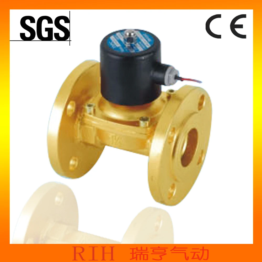 2W Series 2/2 Way Solenoid Valve 2W350-35 with flange/ Control Valve/Pneumatic Solenoid Valve