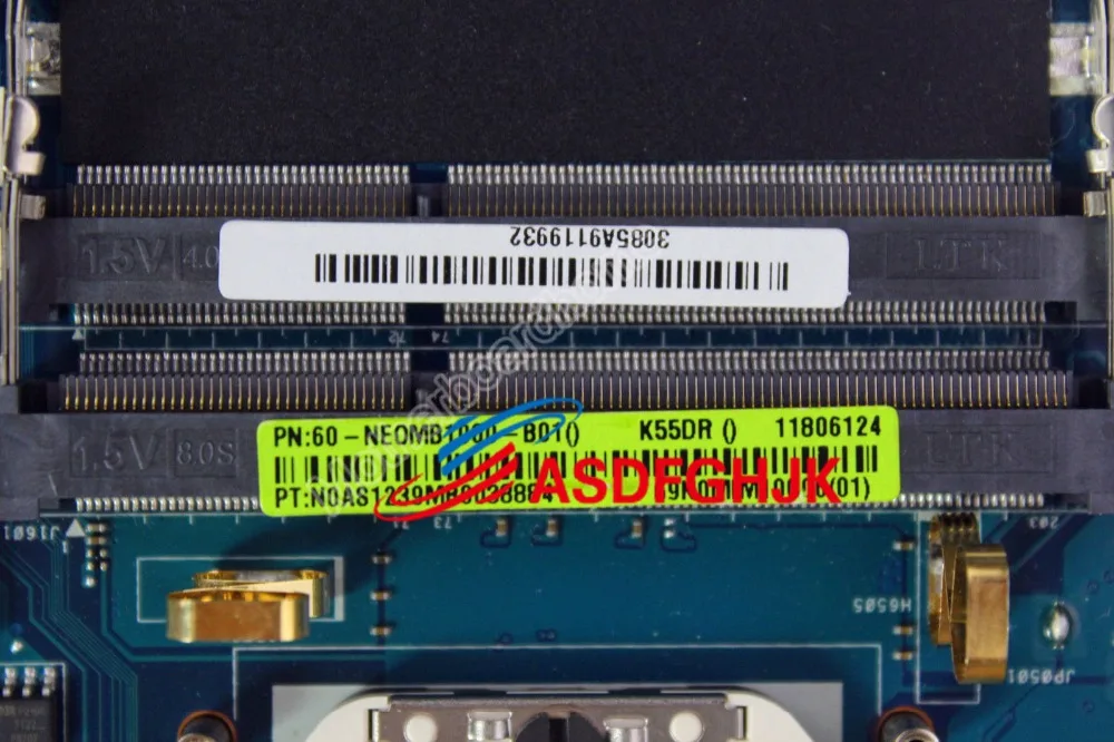 Оригинальная материнская плата A55DR K55DR для Asus K55DE Rev 2 0 Radeon HD 6470M|Материнские платы