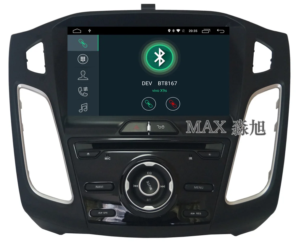 Excellent MAX Android 8.1 IPS Screen GPS Navigation System Car DVD Player for Ford Focus 2012 2013 2014 2015 Car Radio RDS Stereo Free Map 7
