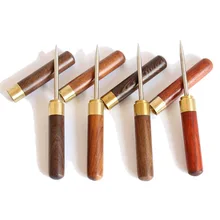 Wholesale 1 PCS Puer Tea knife set tools needle tea cone puerh tea cake sandalwood tea knife puer knife YH-460999 1piece damascus steel knife blanks gift collection straight knife tea knife blanks tea tools needle