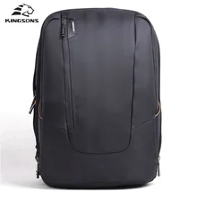 kingsons 2017 Computer Bag Anti theft Notebook Backpack 15 6 inch Waterproof Laptop Backpack for Men
