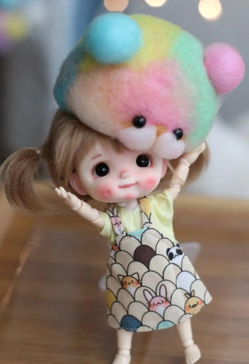 

OB11 doll ,3.0 Dimples doll customization 8/1 BJD dolls Mini Doll ,Dimples