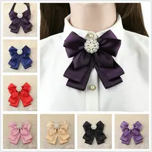 Взрослых Жених Свадебный костюм вечерние средства ухода за кожей шеи рубашка галстук-бабочка элегантный для женщин девушка сплав со стразами