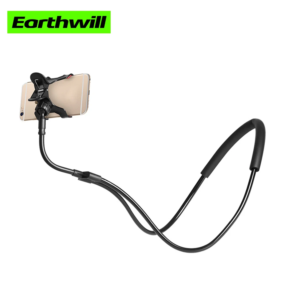 العالمي متعددة الوظائف المحمول حامل هاتف محمول شنقا الرقبة قوس السرير الاستلقاء لايف سطح المكتب مشاهدة حامل تلفاز