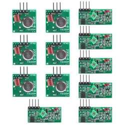 XY-MK-5V/XY-FST 315 мГц Rf передатчик и приемник модуль Link Kit для Arduino/Arm/McU/Raspberry pi/беспроводной DIY (6-pack)