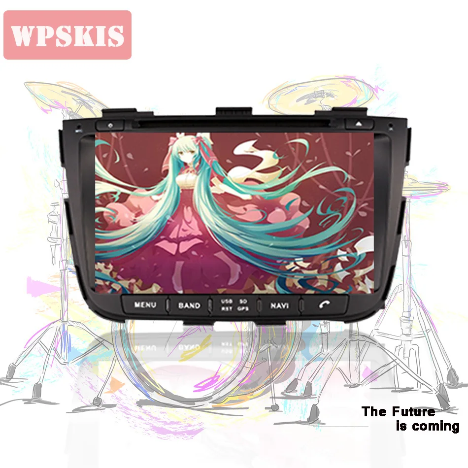 Best 2 Din Octa Core 4G+64G android 9.0 car dvd for kia sorento 2013 2014 car radio gps navigation with steering wheel Head Unit 0