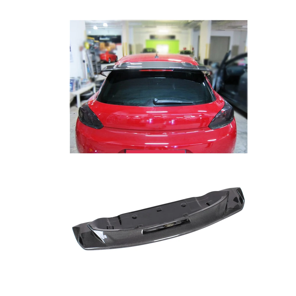 Задний спойлер на крышу багажника крыло окно для Volkswagen VW Scirocco 2008 2013 Non for R Rline