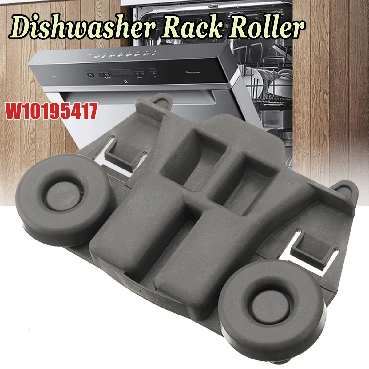 W10195417 Dishwasher Rack Roller For Whirlpool Maytag KitchenAid Jenn
