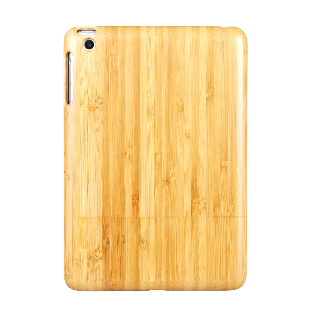 Techase для iPad Mini 3 Чехол Bamboo чехол противоударный В виде ракушки для Apple iPad мини 1 2 7.9 дюйм(ов) Чехлы для мангала для планшеты защитный - Цвет: Pure