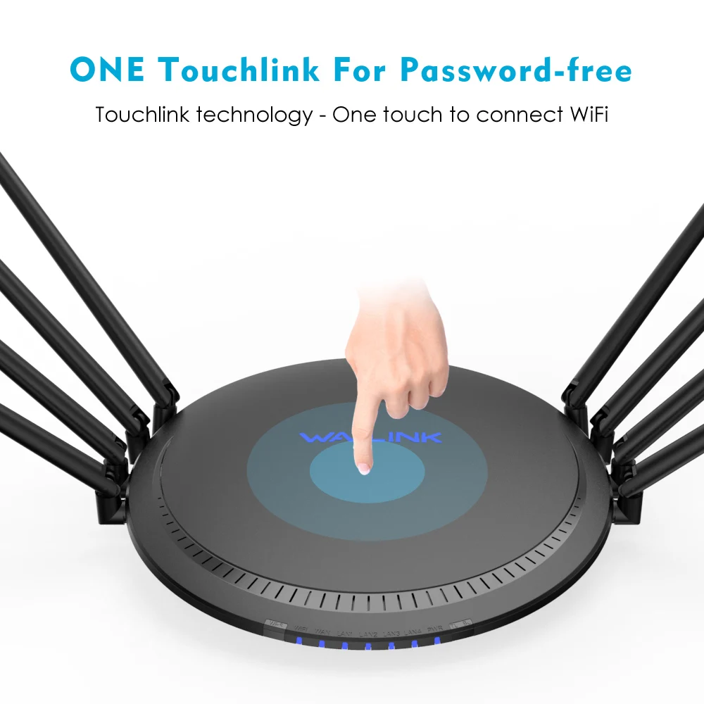 Wavlink Full Gigabit AC3000 Wireless wifi Router/Repeater MU-MIMO Tri-band 2.4/5Ghz Smart Wi-Fi Rou - 33029003600