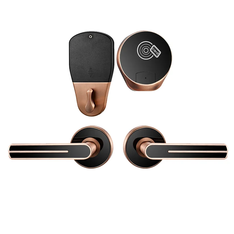 

Electronic RFID Card smart Door Lock with Key Electric Lock For Home Hotel Apartment Office Smart Entry Split Design
