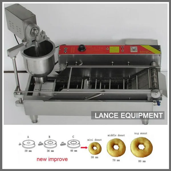 

automatic donut machine, donut deep fryer machine, industrial donut maker (3-10cm donut)