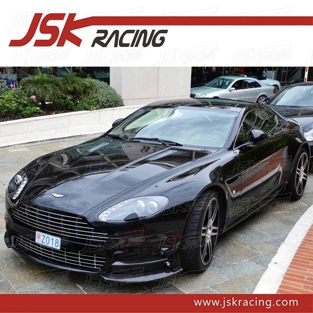 M STYLE CARBON FIBER FRONT BUMPER CANARD (4 PCS) FOR ASTON