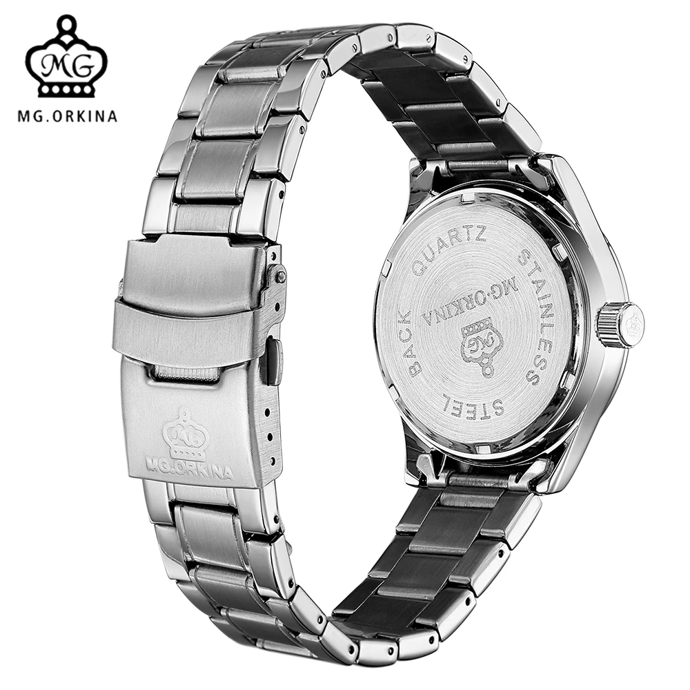 Часы мужские кварцевые с чехлом из розового золота|clock brand|clock menclock men brand |