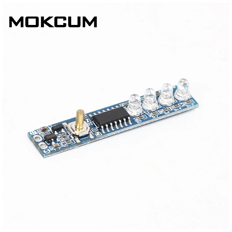 

Lithium Battery Capacity Indicator Meter Power Level Tester LEDs Display Board Panel for 1pcs 18650 Li-ion Lithium