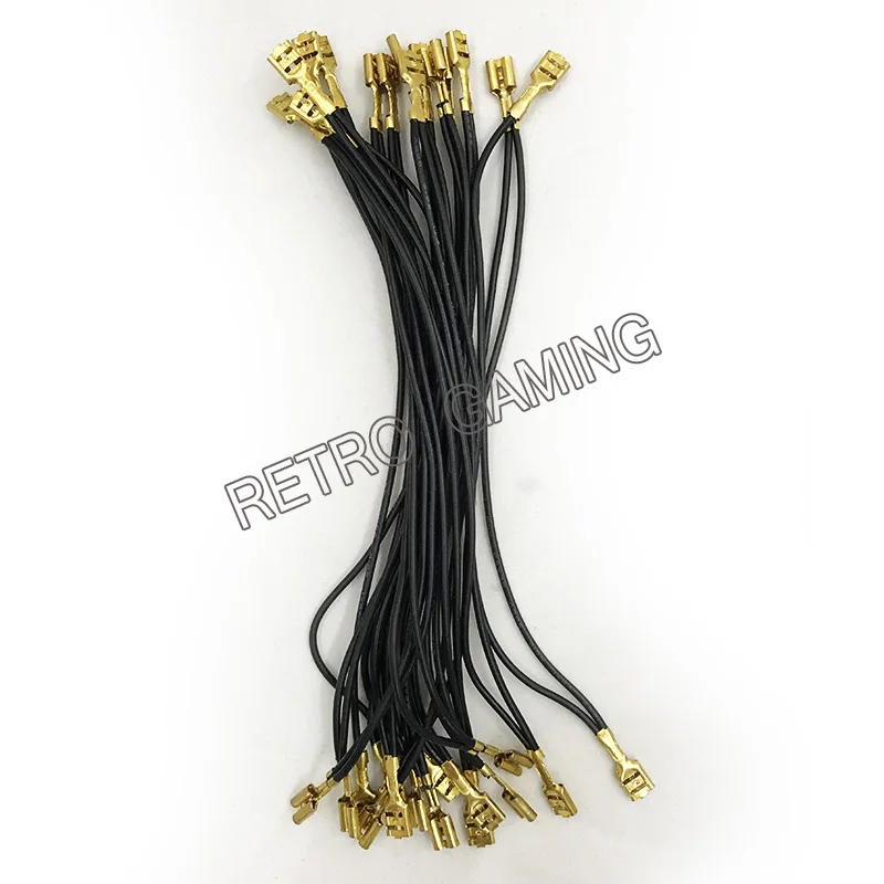

8 pcs of 187 quick connector Ground Wire- each one with 30 pcs of quick connector arcade parts for arcade machines