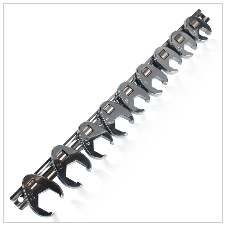 

10-11-13-14-15-17-19-21-22mm 9pcs in one set oil pipe wrench auto repair tool NO.A0049