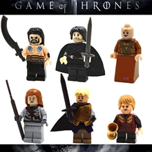 60pcs starwars superhero marvel Game of Thrones Collection building blocks bricks hobby interesting toys for kids speelgoed